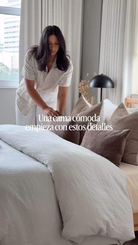 Una cama bonita no sirve de nada si no es cómoda. 🥹